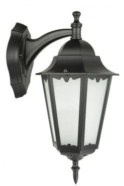 Außenleuchte IP43 Rustikal Aluminium Glas E27