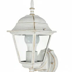 Außenleuchte mit Bewegungsmelder Sensor TIROL Weiß Gold