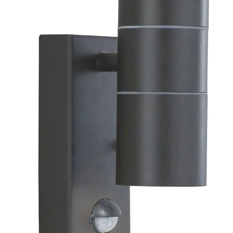 Außenleuchte mit Bewegungsmelder Up Down IP44 GU10 Wand