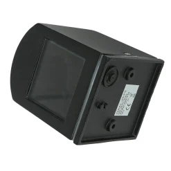 Außenleuchte Schwarz IP44 Up Down Aluminium Glas klein