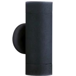 Außenleuchte Wand Aluminium IP44 T:9 cm GU10 Up & Down