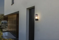 Außenleuchte Wand Aluminium E27 IP44 26,2 cm blendarm