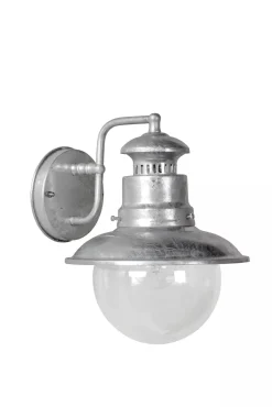 Außenleuchte Wand Aluminium in Zink IP44 E27 Haus