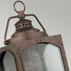 Außenleuchte Wand in Kupfer antik Rustikal Vintage IP44