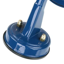 Außenleuchte Wand IP64 E27 Glas Messing Maritim Blau