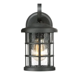 Außenleuchte Wand IP44 E27 Rustikal Schwarz antik