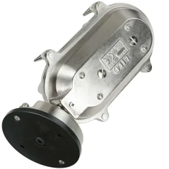 Außenleuchte Wand Messing Glas IP64 E27 in Antik