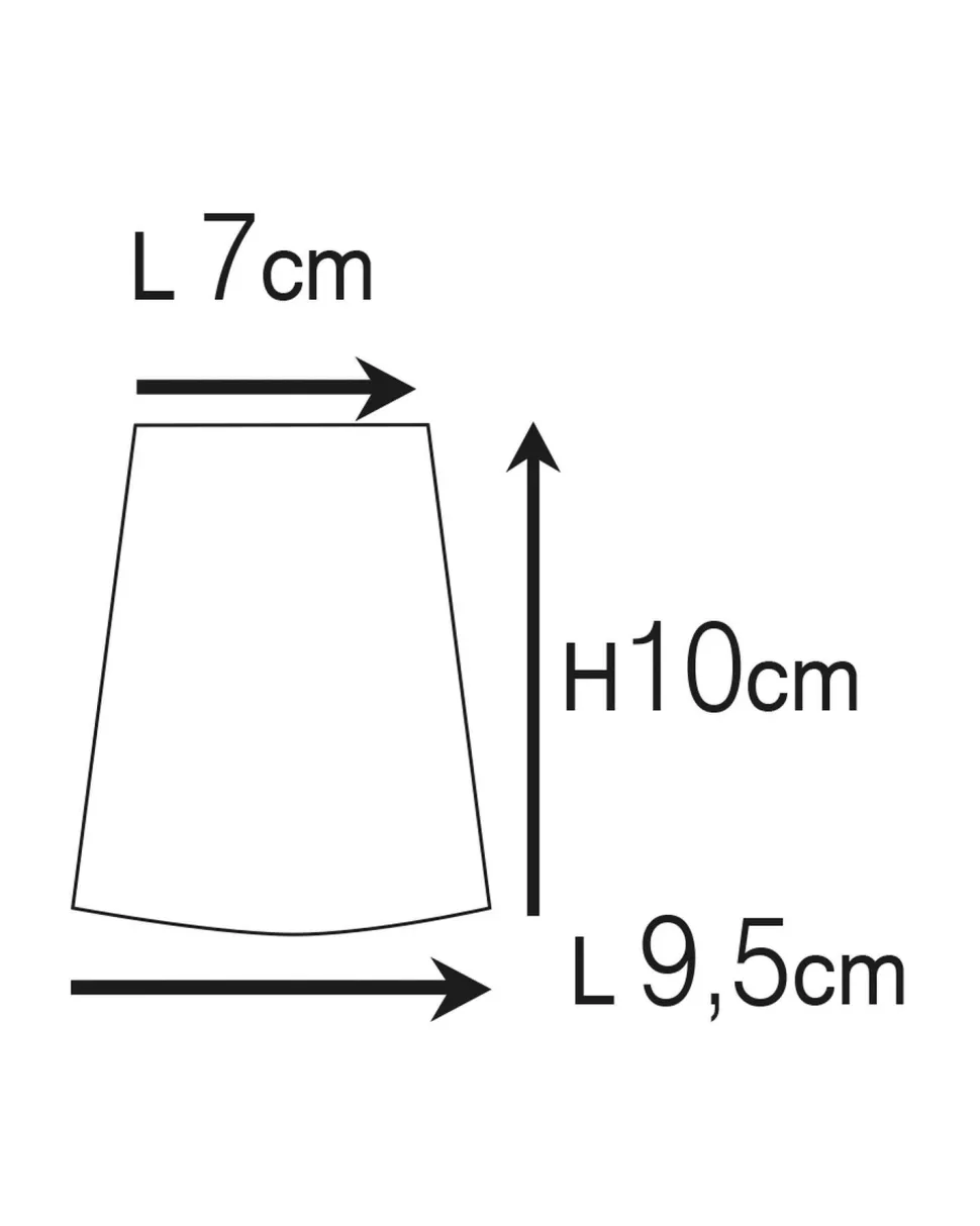 Außenleuchte Wand Messing Glas GU10 IP54 H: 10 cm Downlight