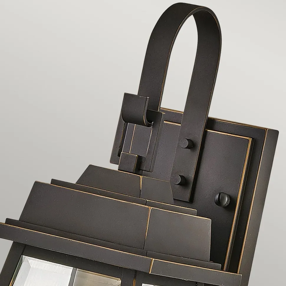 Außenleuchte Wand wetterfest H: 36,2 cm IP44 E27 Vintage