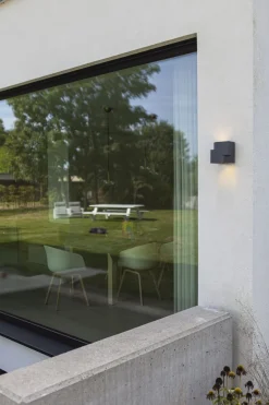 Außenwandlampe Aluminium GU10 IP44 Anthrazit Modern