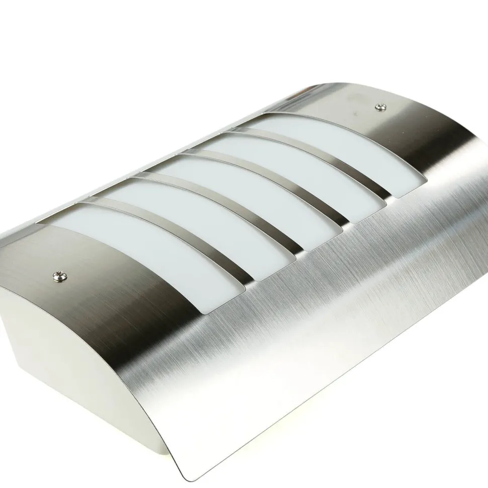 Außenwandlampe Edelstahl IP44 wetterfest Haus Modern