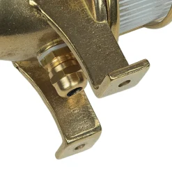 Außenwandlampe Messing Maritim IP64 Hof Terrasse