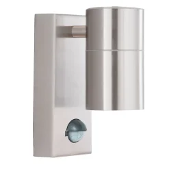 Außenwandlampe mit Bewegungssensor Metall GU10 IP44