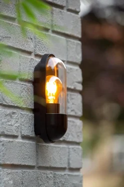 Außenwandlampe Schwarz IP54 Haustür Balkon Terrasse