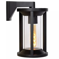 Außenwandleuchte Aluminium Schwarz IP65 Terrasse Haus