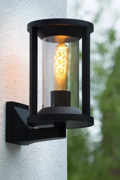 Außenwandleuchte Aluminium Schwarz IP65 Terrasse Haus