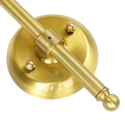 Außenwandleuchte 30cm hoch Messing Haus Maritim IP43