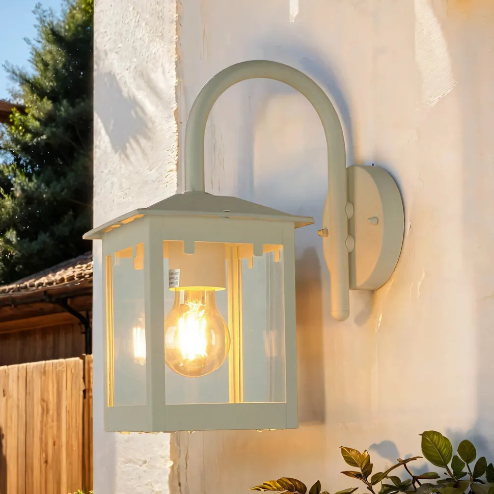Außenwandleuchte Creme