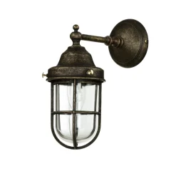 Außenwandleuchte echtes Messing Maritim