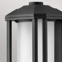 Außenwandleuchte Glas Aluminium E27 IP44 38,3 cm hoch