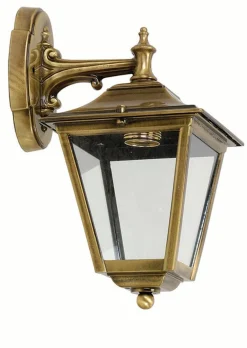 Außenwandleuchte Hof Messing Rustikal wetterfest