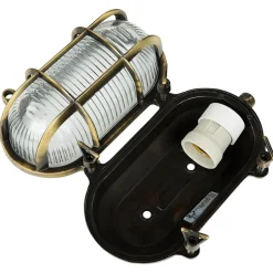 Außenwandleuchte Messing Antik Premium SKIATHOS