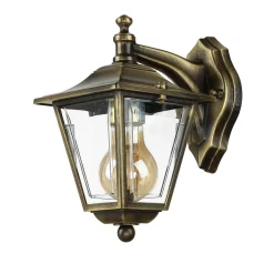 Außenwandleuchte Messing Haustür Rustikal IP43