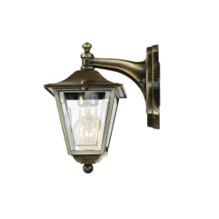 Außenwandleuchte Messing Haustür Rustikal IP43