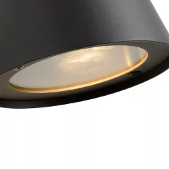 Außenwandleuchte Metall Anthrazit IP44 GU10 Garten