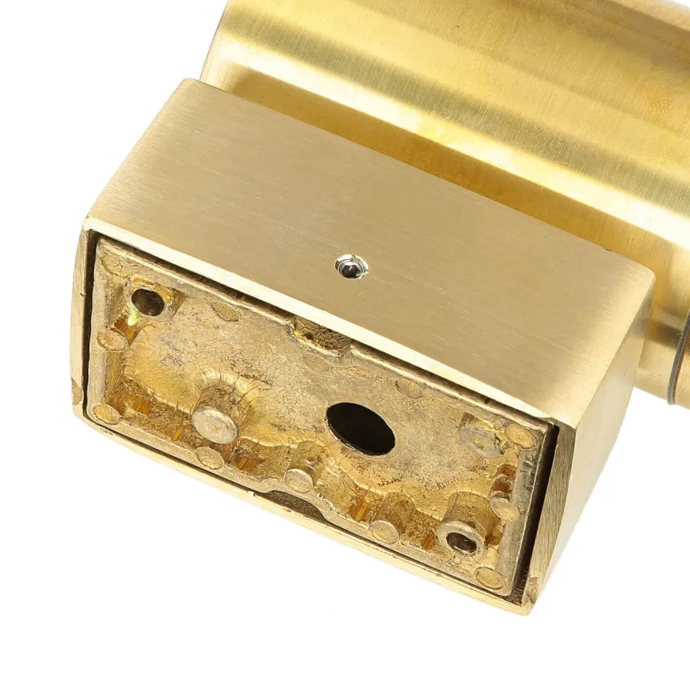 Außenwandleuchte Modern aus Messing GU10 rund Haus