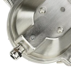 Außenwandleuchte Nickel Echt-Messing IP64 Maritim