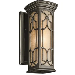 Außenwandleuchte ODETTE rustikal verziert IP44