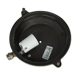 Außenwandleuchte Rund Messing Glas Maritim IP64 Haus