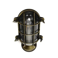 Außenwandleuchte Verstellbar aus Messing Antik