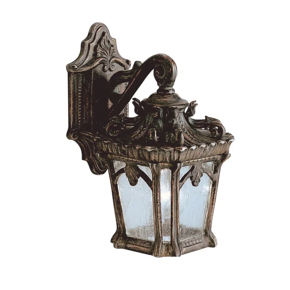 Außenwandleuchte Vintage Antik Aluminium IP44