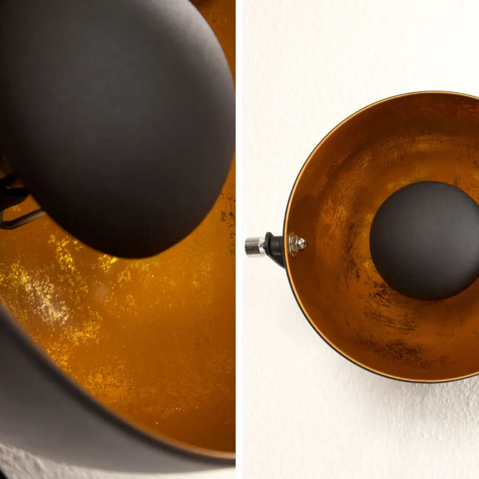 Außergewöhnliche Wandlampe Retro rund E27