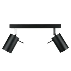 Aufbau Spotstrahler ETNA in Schwarz 2-flmg