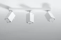 Aufbau Spotstrahler FALERIA in Weiß 3-flmg