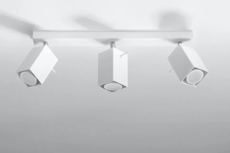 Aufbau Spotstrahler FALERIA in Weiß 3-flmg