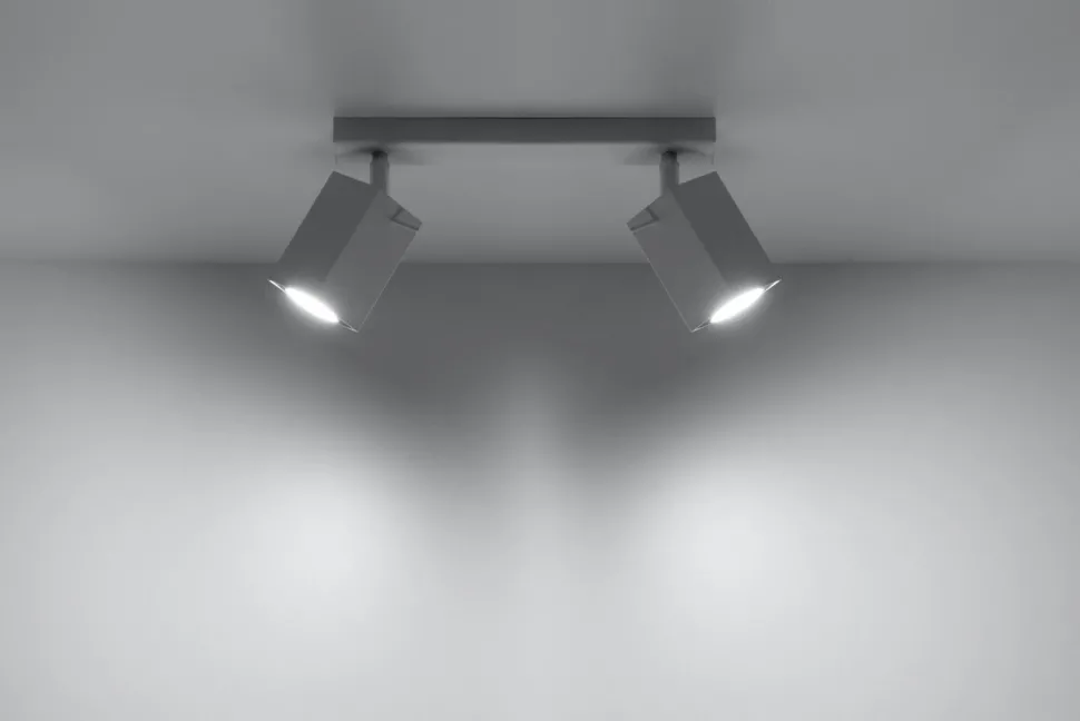 Aufbau Spotstrahler FALERIA in Weiß 2-flmg