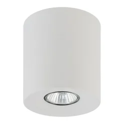 Aufbauspot Weiß Metall Ø 11 cm rund GU10 Zeitlos