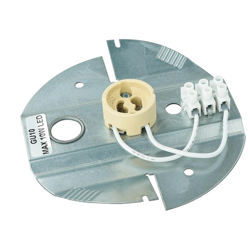 Aufbauspot Weiß Modern rund Ø13cm GU10 POINT