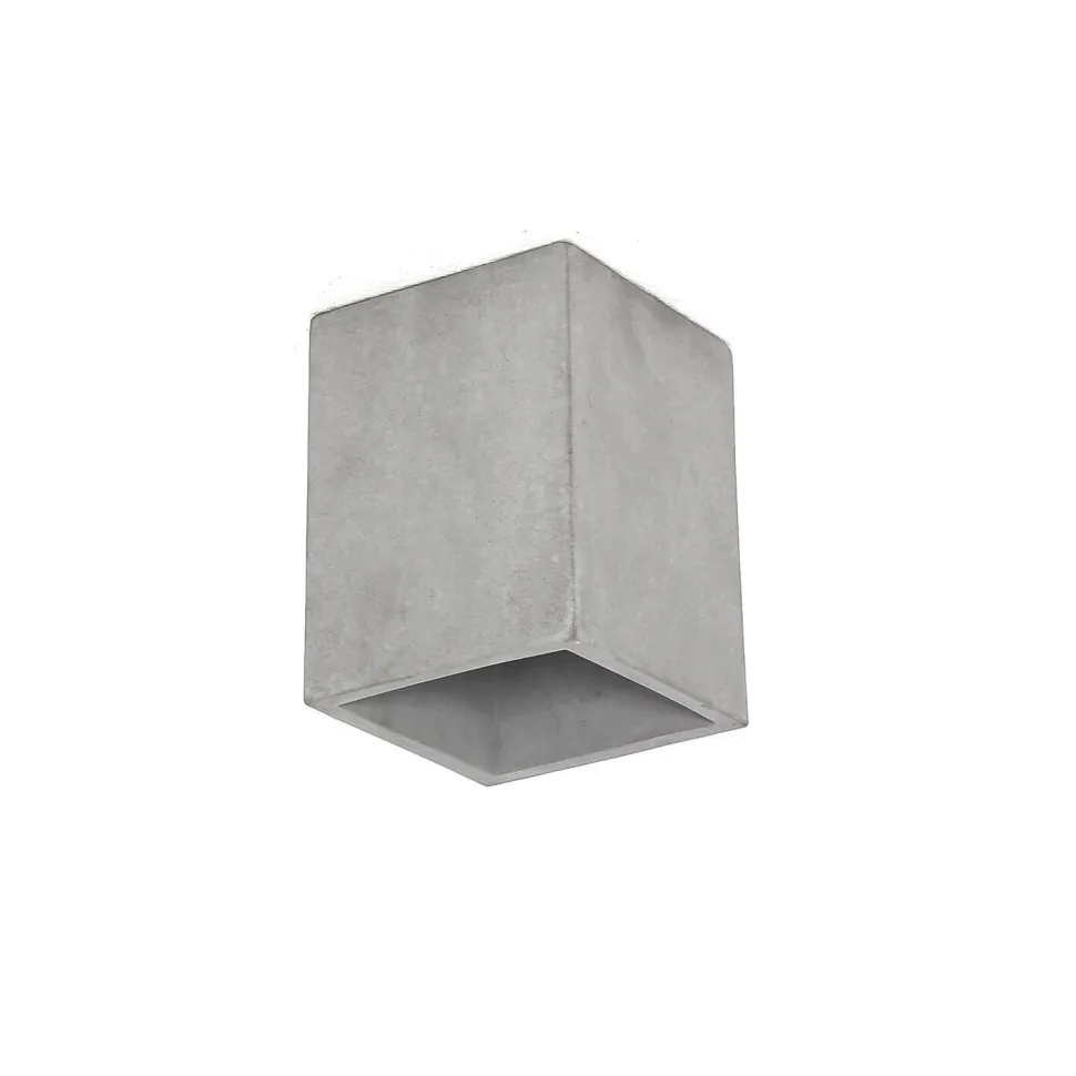 Aufbaustrahler Eckig Beton