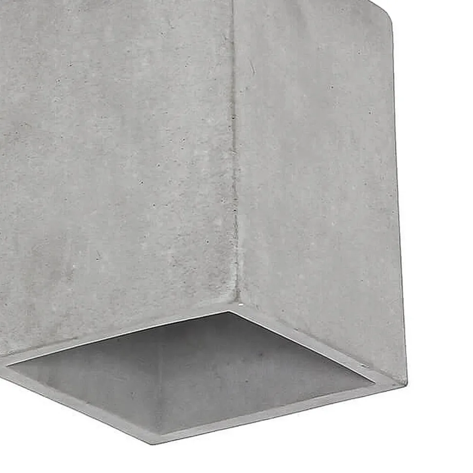 Aufbaustrahler Eckig Beton