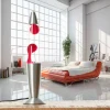 Auffallende Lavalampe Rot Transparent H:36cm TIMMY