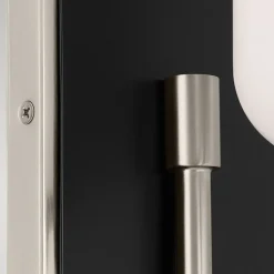 Badezimmerlampe LED G9 IP44 Glas Metall H: 33,8 cm 3000 K