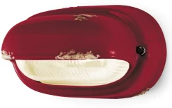 Badezimmerleuchte Keramik Glas E27 B: 24 cm Maritim