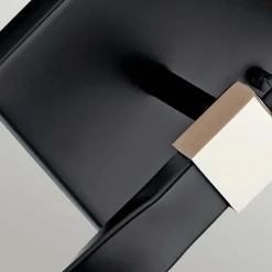 Badezimmerleuchte Metall Glas G9 IP44 H: 41,3 cm Metall Glas