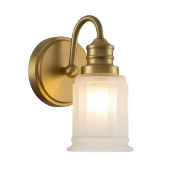 Badezimmerleuchte Wand mit LED G9 IP44 23,7 cm hoch