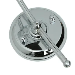 Badlampe Chrom Echt-Messing E14 rostfrei ISMENE